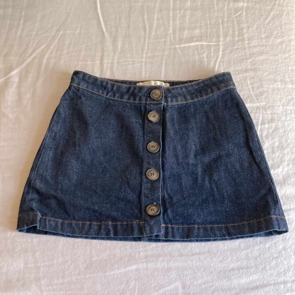 Reformation mini skirt